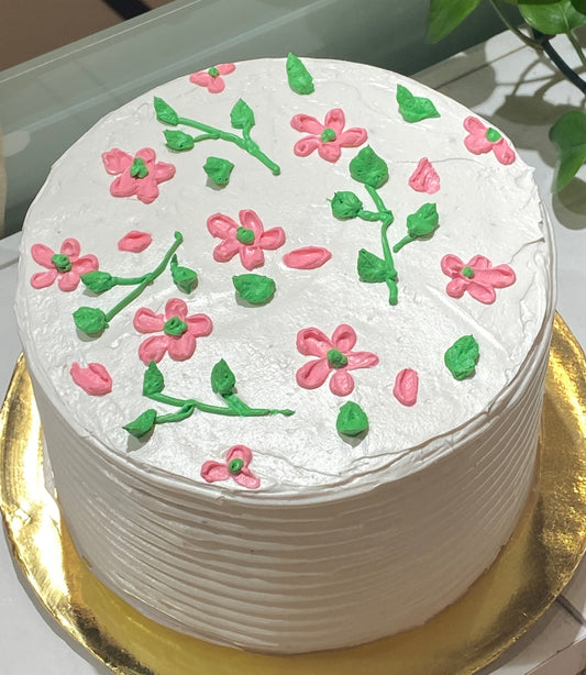 Petite Floral Cake