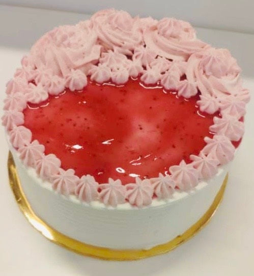 Strawberry Vanilla Cake