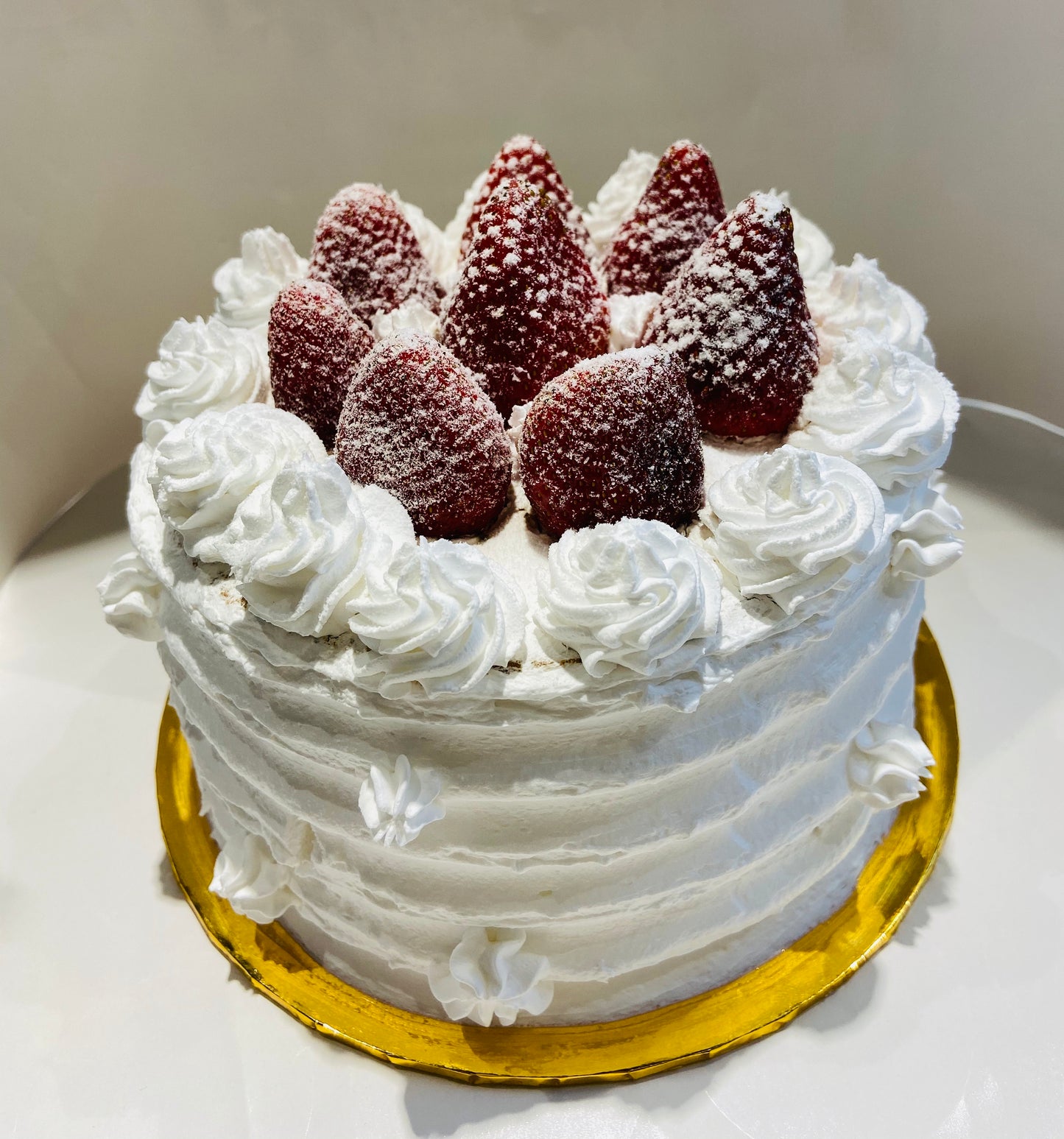 Strawberry Vanilla Cake