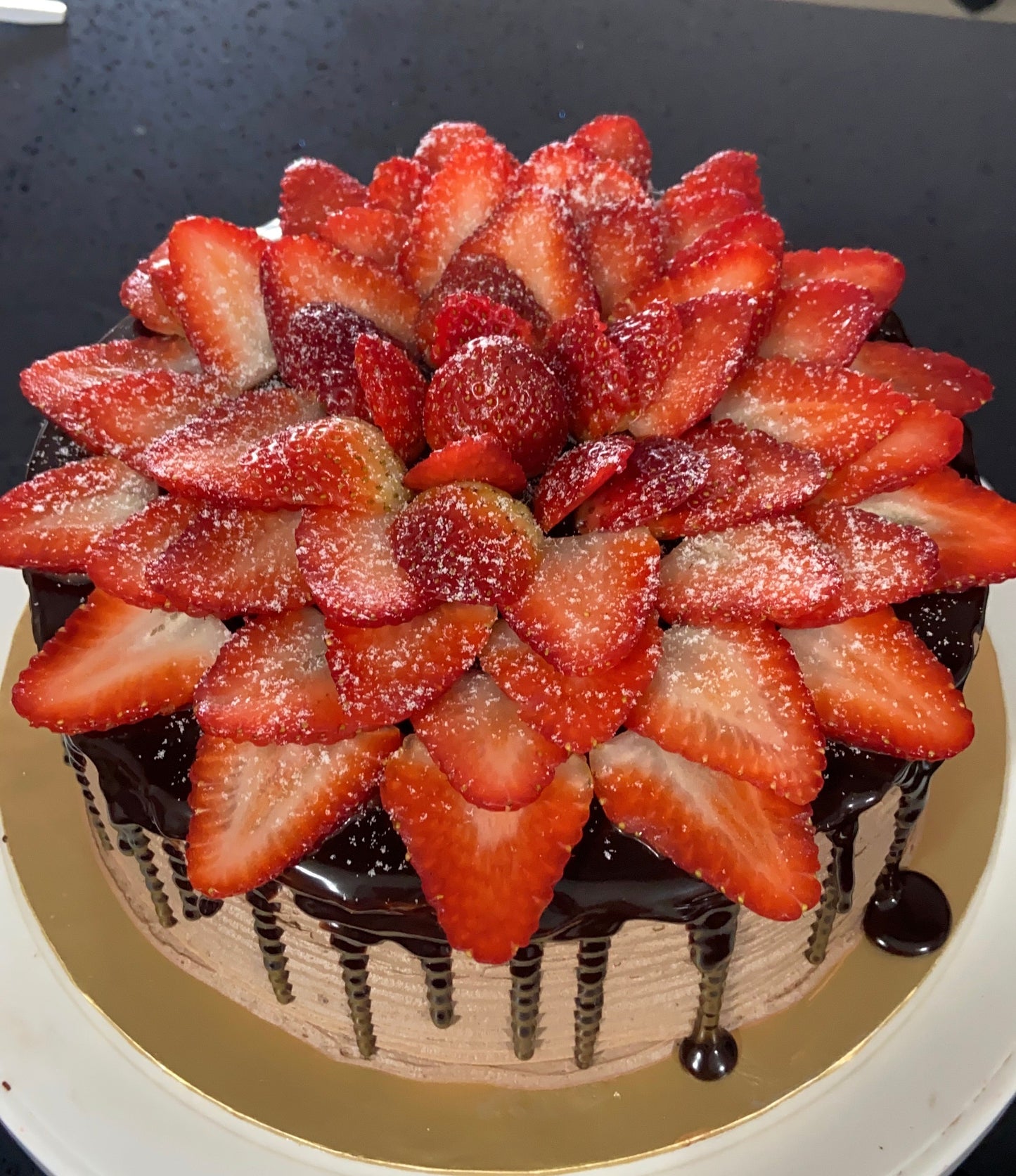 Chocolate Strawberry Cake