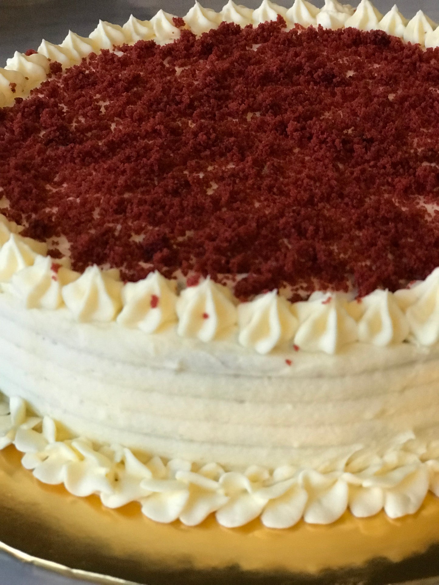 5 Layer Tall Red Velvet Cake