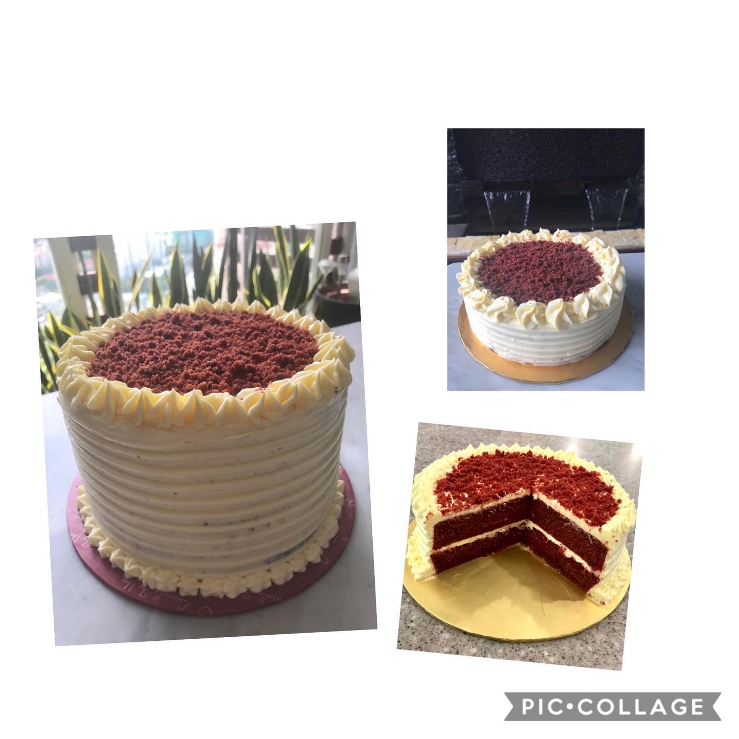 5 Layer Tall Red Velvet Cake